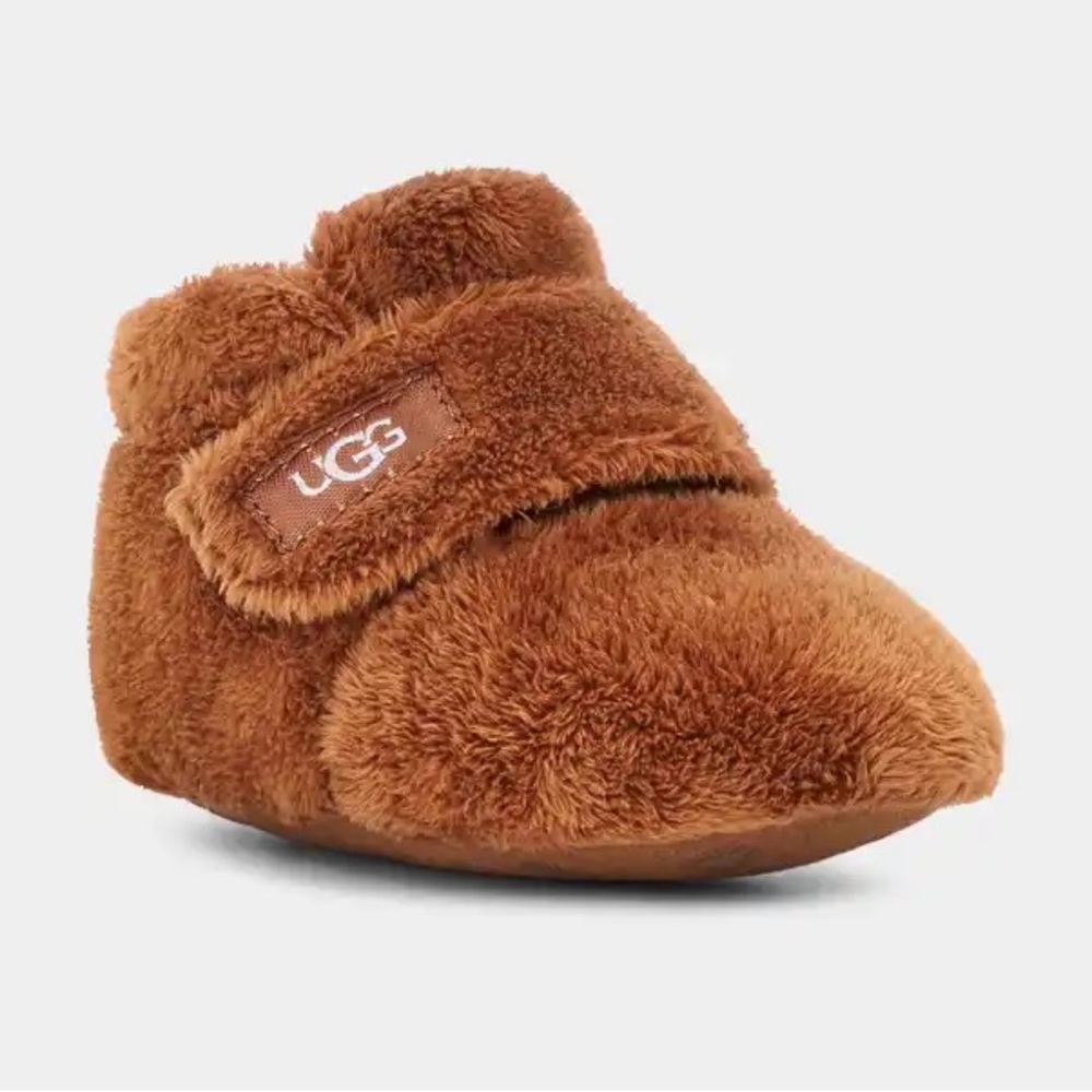 UGG Baby Bixie Terry Booties - Chestnut 0/1 (Newborn to 6M)